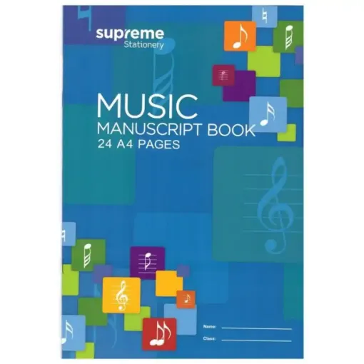 Picture of Supreme Manuscript Music Copy A4 100gsm 24pg