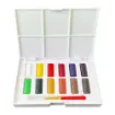 Picture of Reeves Watercolour Tablet Pocket Set & Brush Case with 12 Colours