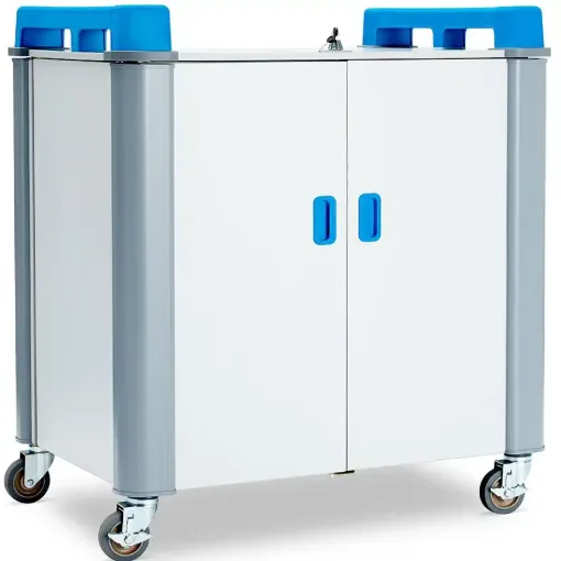Picture of Lapcabby Laptop Charging Storage Trolley 16 Vertical OBS