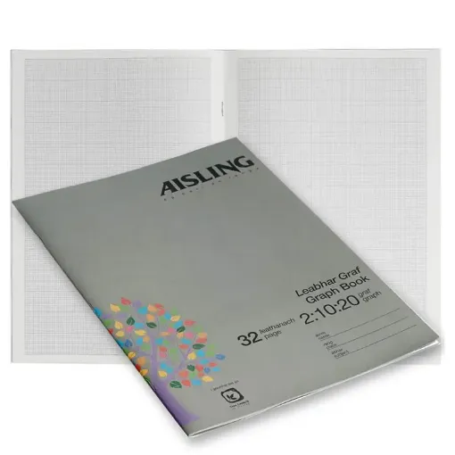 Picture of Aisling A4 Graph Book 