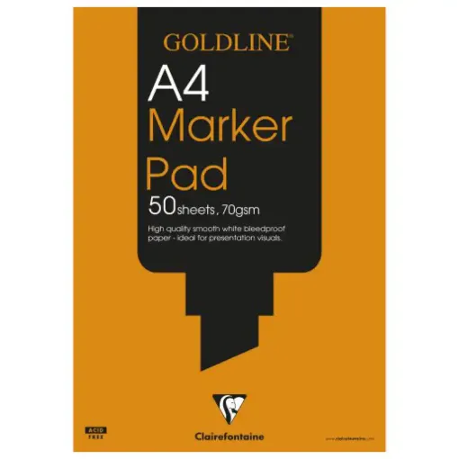 Picture of Goldline Marker Pad A4 70gsm 50 Sheets