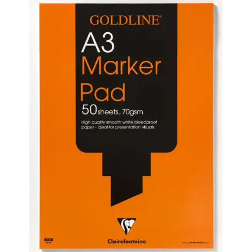 Picture of Goldline Marker Pad A3 70g (50 Sheets)