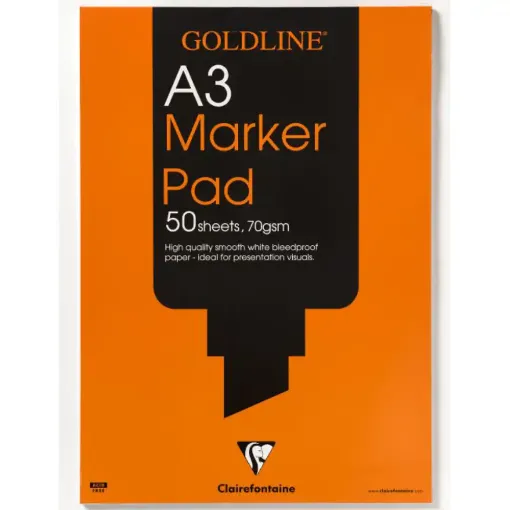 Picture of Goldline Marker Pad A3 70gsm 50 Sheets