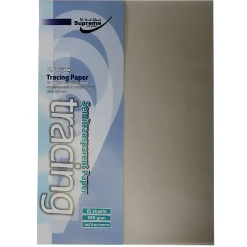 Picture of A4 Tracing Paper 105gsm (15 Sheets)