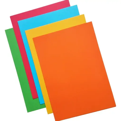 Picture of A3 80g Paper Assorted Bright Colours 50 Sheets