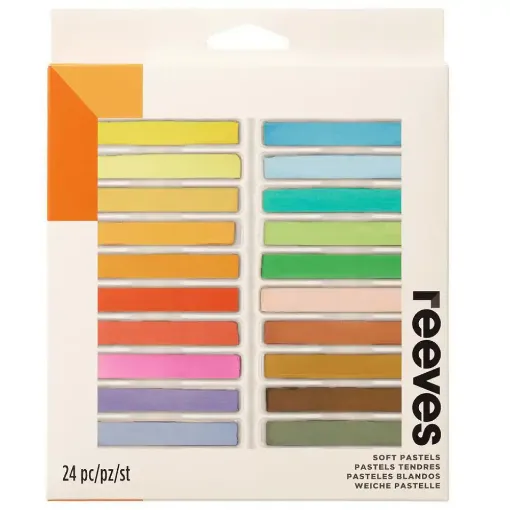 Picture of Reeves Soft Pastels Assorted Pack of 24