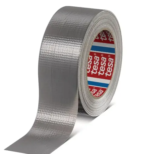 Picture of Tesa Cloth Duct Tape Silver 48mm x 50metre