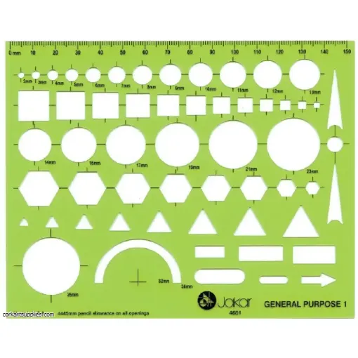 Picture of Jakar Template General Purpose 1 