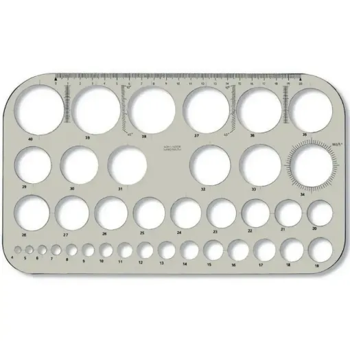 Picture of Koh-I-Noor Circle Template