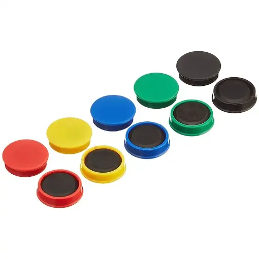 Picture of Q  Magnets 25mm Assorted Colours 10 Pack