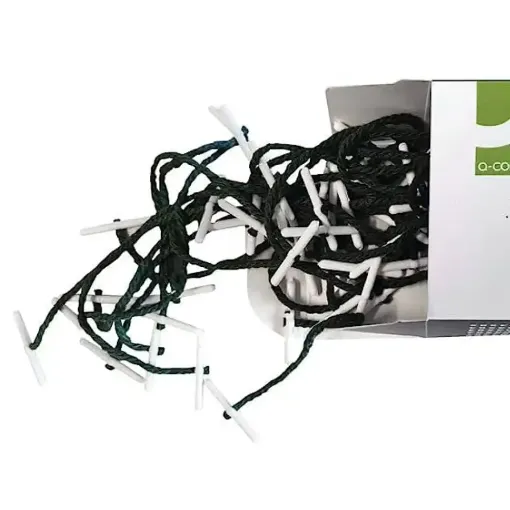 Picture of Q-Connect Plastic Treasury Tag 76mm (Pack of 100)