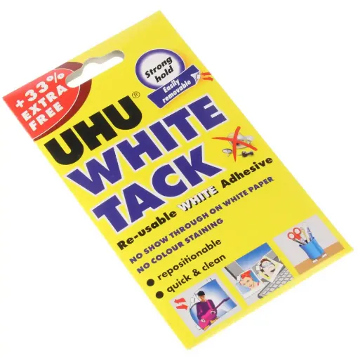 Picture of UHU White Tack 50g+33%