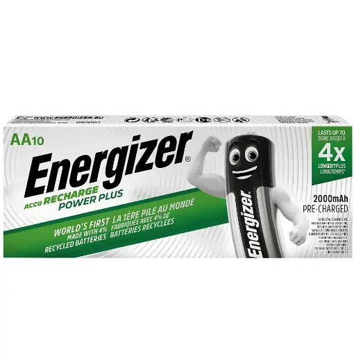 Picture of Energizer Rechargeable Batteries AA (Pack of 10)