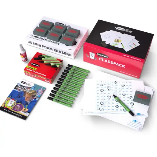 Picture of Show Me Hundred Square Board Classroom Set 35 Pack
