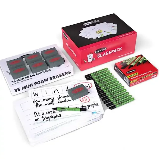 Picture of Show-me 6 Frame Phoneme Board (Classpack of 35 sets) DNR