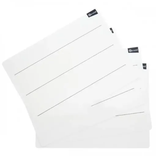 Picture of Dry White Board, Wide Ruled, Pk of 10