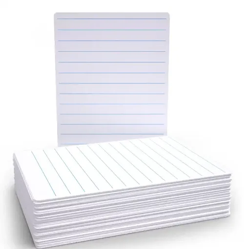 Picture of SG A4 Lined/Plain Whiteboards (Pack of 30)