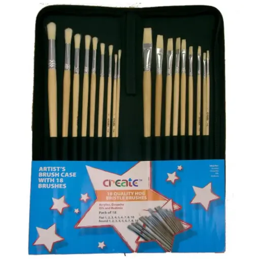 Picture of Create Value Brush Case with 18 Brushes