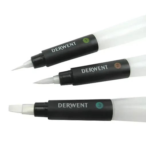 Picture of Derwent Waterbrush Multipack of 3