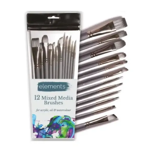 Picture of Elements Mixed Media Brush Set of 12