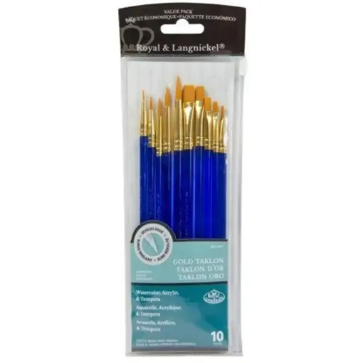 Picture of Royal & Langnickel Synethic Brushes Set of 10 