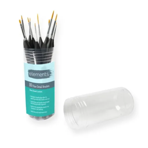 Picture of Elements Detailed Brushes - 10 Assorted