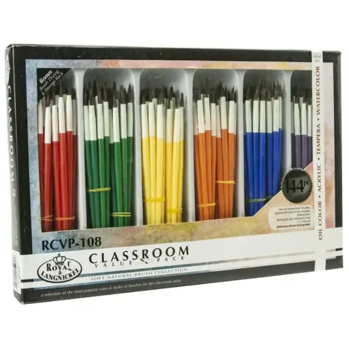Picture of Royal & Langnickel Soft Natural Brushes Set of 144