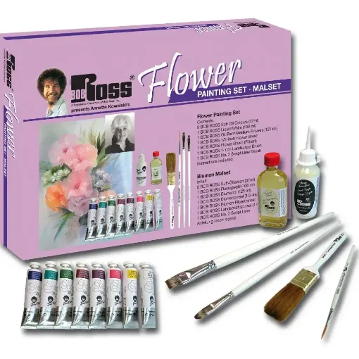 Picture of Bob Ross Flower Painting Set