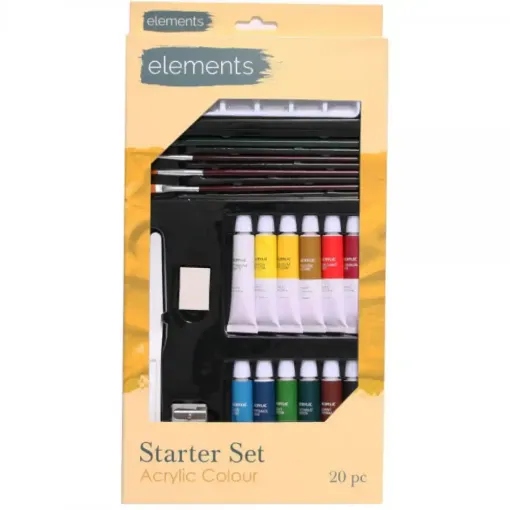 Picture of Elements Acrylic Starter Set 20 Pieces