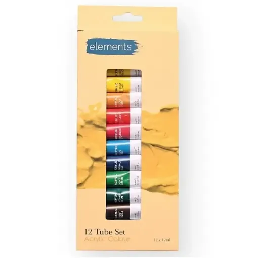 Picture of Elements Acrylic Tube Set 12x12ml