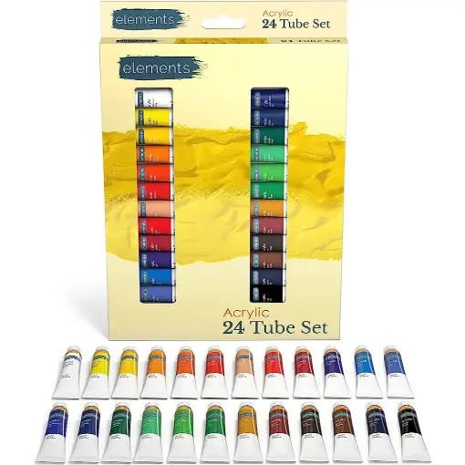 Picture of Elements Acrylic Tube Set 24x12ml