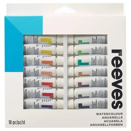 Picture of Reeves Watercolour Set 18x12ml