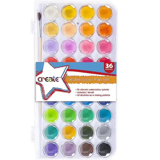 Picture of Create 36 Watercolour Cake Set