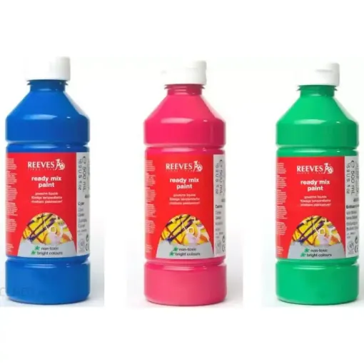 Picture of Reeves Redimix Poster Paint 500ml Range