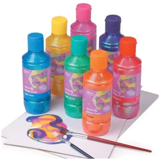 Picture of Reeves Glitter Paint 250ml Range
