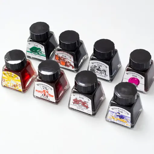 Picture of W&N William Drawing Ink 8x14ml Set