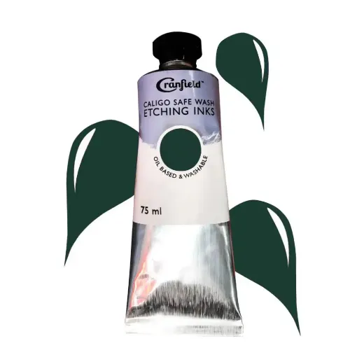 Picture of Cranfield Caligo Safe Wash Etching Ink Carbon Black 75ml