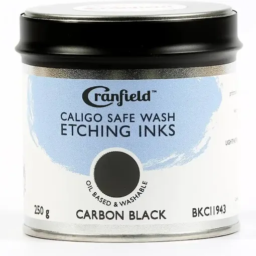Picture of Cranfield Caligo Safe Wash Etching Ink Carbon Black 250g