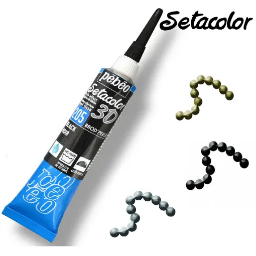 Picture of Pebeo Setacolor 3D Brod'Perle Effect Range