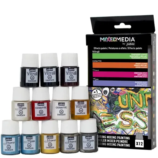Picture of Pebeo Mixed Media Discovery Set 12x20ml