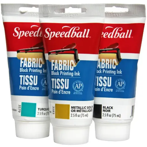 Picture of Speedball Fabric Block Printing Ink 75ml Range