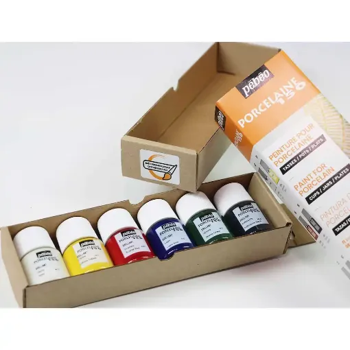 Picture of Pebeo Vitrail Initiation 6x20ml Set