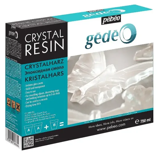Picture of Pebeo Gedeo Kit Crystal Resin  300ml