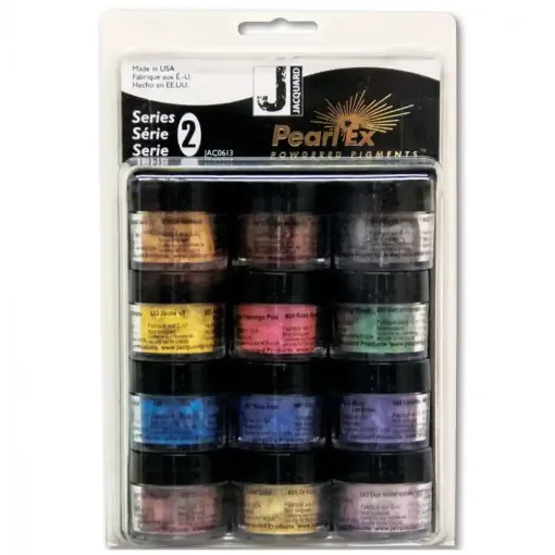 Picture of Jacquard Pearl Ex Powdered Pigment Series 2 Set of 12