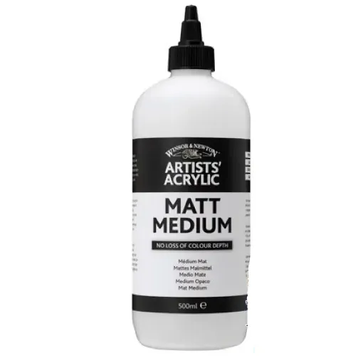 Picture of W&N Artists' Acrylic Matt Medium 250ml