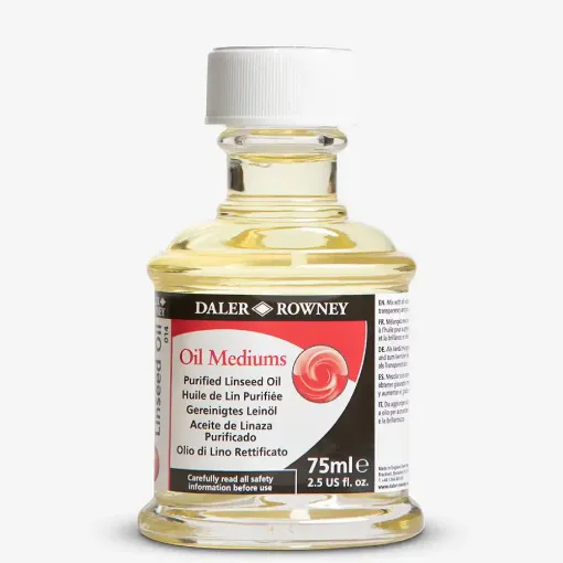 Picture of Daler Rowney Linseed Oil 75ml