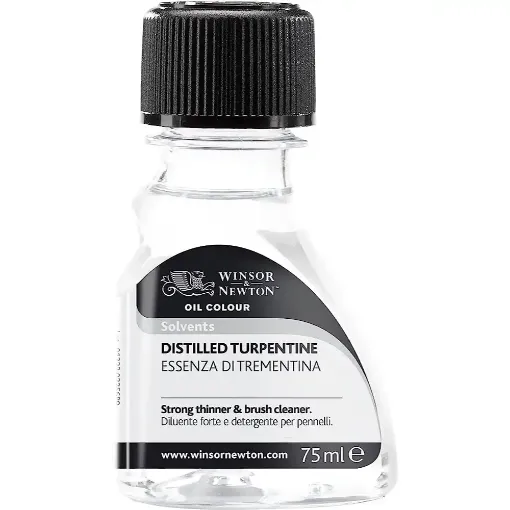 Picture of Winsor & Newton Distilled Turpentine 75 ml