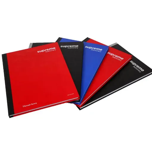 Picture of Supreme Ruled Hardback Notepad Bound 120 Pages
