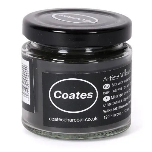 Picture of Coates Artists Willow Charcoal Powder 125ml