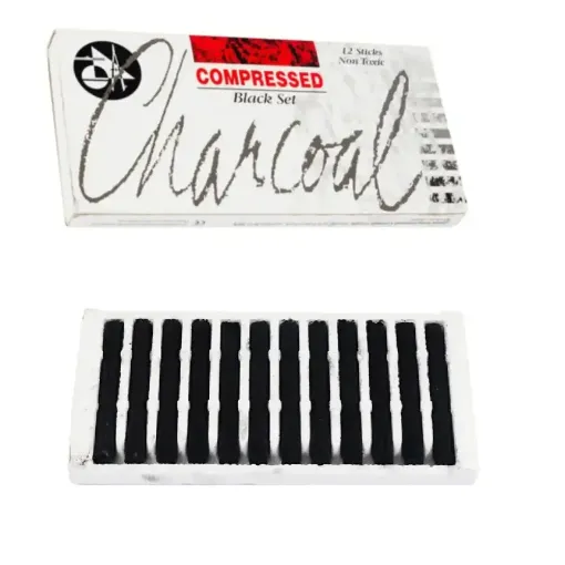 Picture of Jakar Compressed Charcoal Black Pack of 12